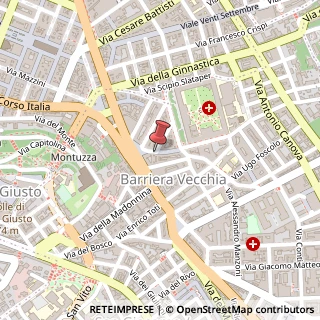 Mappa Via Gabriele Foschiatti, 1, 34129 Trieste, Trieste (Friuli-Venezia Giulia)