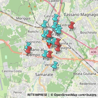 Mappa Via Arno, 21015 Varese VA, Italia (1.29111)
