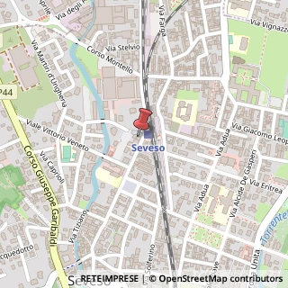 Mappa Piazza Giuseppe Mazzini, 1, 20822 Seveso, Monza e Brianza (Lombardia)