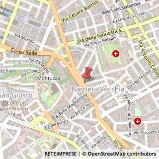 Mappa Via Bologna, 9, 34129 Trieste, Trieste (Friuli-Venezia Giulia)