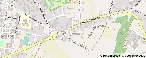 Mappa Bernareggio
