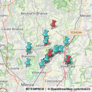 Mappa Viale Brianza, 20855 Lesmo MB, Italia (3.28)
