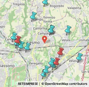 Mappa Viale Brianza, 20855 Lesmo MB, Italia (2.27118)