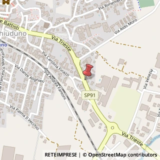 Mappa Via Trieste, 49, 24060 Chiuduno, Bergamo (Lombardia)