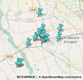 Mappa Via del Lavoro, 35013 Cittadella PD, Italia (3.02769)