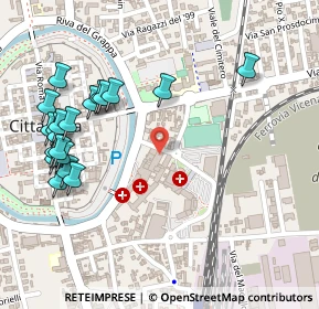 Mappa Via del Lavoro, 35013 Cittadella PD, Italia (0.2985)