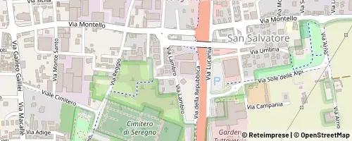 Mappa Seregno