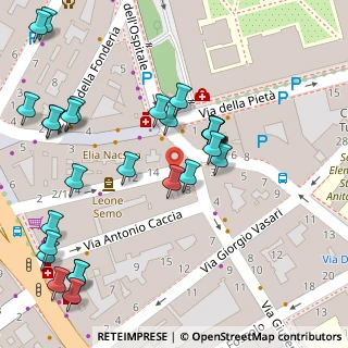 Mappa Via della Pietà, 34141 Trieste TS, Italia (0.05333)