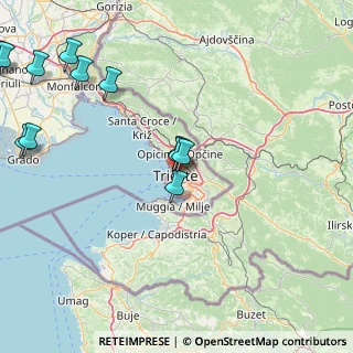 Mappa Via della Pietà, 34141 Trieste TS, Italia (21.33917)