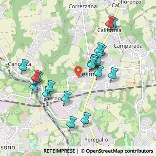Mappa Via Veneto, 20855 Lesmo MB, Italia (0.96)