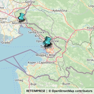 Mappa Via Vittorio Alfieri, 34129 Trieste TS, Italia (8.45571)