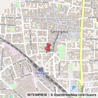 Mappa Via Magenta, 9, 20831 Seregno, Monza e Brianza (Lombardia)