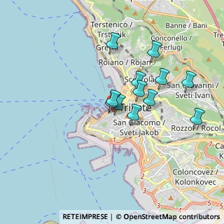 Mappa Via Felice Venezian, 34123 Trieste TS, Italia (1.435)