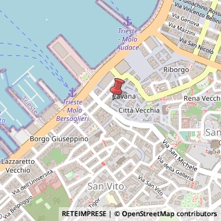 Mappa Via del Pesce, 597, 34121 Trieste, Trieste (Friuli-Venezia Giulia)