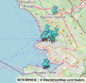 Mappa Via di Cavana, 34124 Trieste TS, Italia (2.51364)