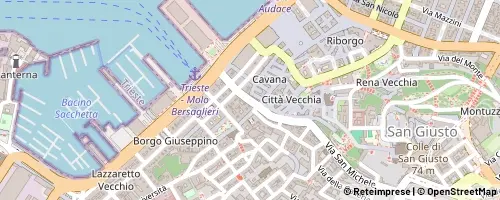 Mappa Trieste