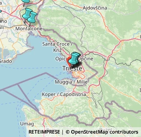 Mappa Via di Cavana, 34124 Trieste TS, Italia (28.26214)