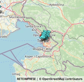 Mappa Via di Cavana, 34124 Trieste TS, Italia (19.31273)