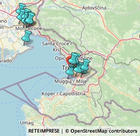 Mappa Via di Cavana, 34124 Trieste TS, Italia (17.16286)