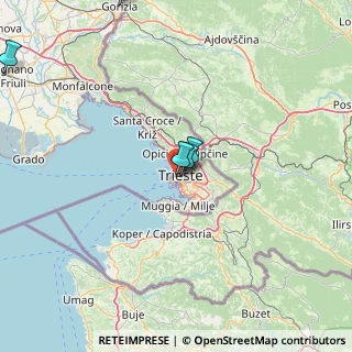 Mappa Via di Cavana, 34124 Trieste TS, Italia (38.19273)