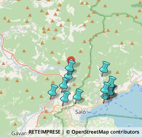 Mappa Via Ronchi, 25079 Vobarno BS, Italia (3.97538)