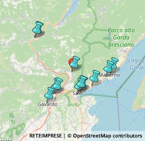 Mappa Via Ronchi, 25079 Vobarno BS, Italia (6.53)