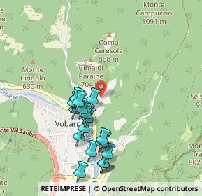 Mappa Via Ronchi, 25079 Vobarno BS, Italia (0.9395)