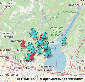 Mappa Via Ronchi, 25079 Vobarno BS, Italia (11.01063)