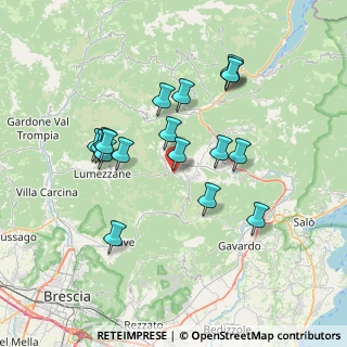 Mappa Via Madonna del Calchere, 25071 Agnosine BS, Italia (6.77389)