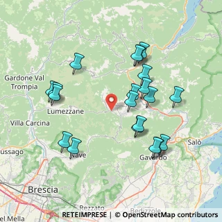 Mappa Via Madonna del Calchere, 25071 Agnosine BS, Italia (7.606)