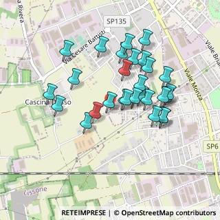 Mappa Via Vicinale Milano Storta 6 zona, 20845 Sovico MB, Italia (0.4)