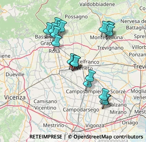 Mappa Vicolo Pier Fortunato Calvi, 35019 San Martino di Lupari PD, Italia (13.4305)