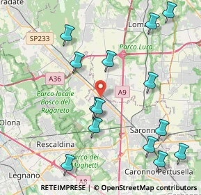 Mappa Strada Provinciale, 22078 Turate CO, Italia (4.75571)