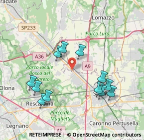 Mappa Strada Provinciale, 22078 Turate CO, Italia (3.88333)