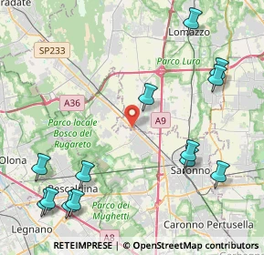 Mappa Strada Provinciale, 22078 Turate CO, Italia (5.45154)