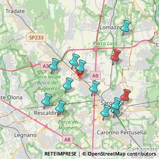 Mappa Strada Provinciale, 22078 Turate CO, Italia (3.89154)