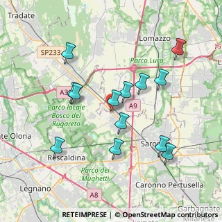 Mappa Strada Provinciale, 22078 Turate CO, Italia (3.65538)