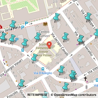 Mappa Via Ugo Foscolo, 34129 Trieste TS, Italia (0.099)