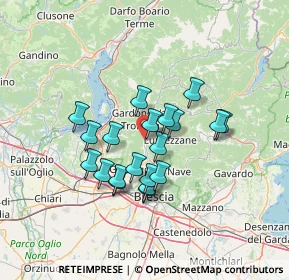 Mappa Via Piave, 25069 Villa Carcina BS, Italia (10.82)