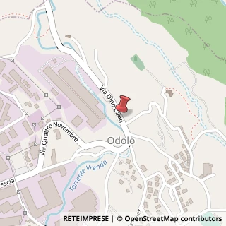 Mappa Via Dino Carli, 58, 25076 Odolo, Brescia (Lombardia)