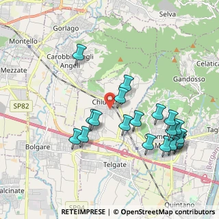 Mappa 24060 Chiuduno BG, Italia (2.04316)