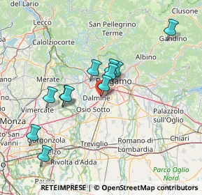 Mappa Via Istria, 24044 Dalmine BG, Italia (13.08636)