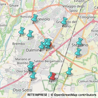 Mappa Via Istria, 24044 Dalmine BG, Italia (2.10313)