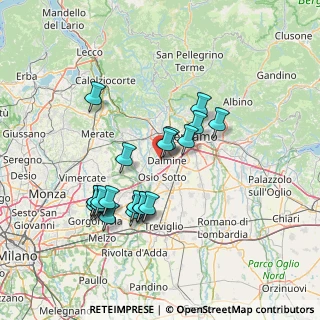 Mappa Via U. Foscolo, 24044 Dalmine BG, Italia (13.491)