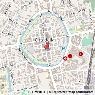 Mappa Via Garibaldi, 34, 35013 Cittadella, Padova (Veneto)