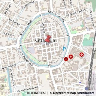 Mappa Piazza Pierobon, 2, 35013 Cittadella, Padova (Veneto)