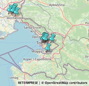 Mappa Via Guiseppe E Luca Del Mestri, 34141 Trieste TS, Italia (15.97182)