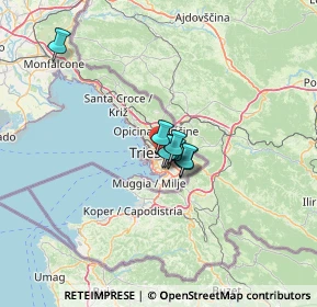 Mappa Via Guiseppe E Luca Del Mestri, 34141 Trieste TS, Italia (35.48938)