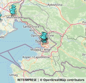Mappa Via Guiseppe E Luca Del Mestri, 34141 Trieste TS, Italia (37.19923)