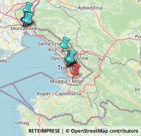 Mappa Via Guiseppe E Luca Del Mestri, 34141 Trieste TS, Italia (15.14071)